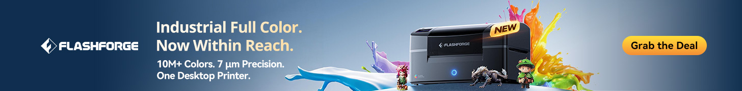 Flashforge CJ270 full-color desktop printer promotion: Industrial Full Color, Now Within Reach